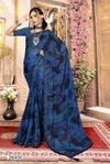 Shrimukhi By Vallabhi Readymade Blouse Georgette Party Wear Sarees Wholesale Online